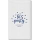 Confetti Dots Let's Party Linen Like Guest Towels Image 2 of 5